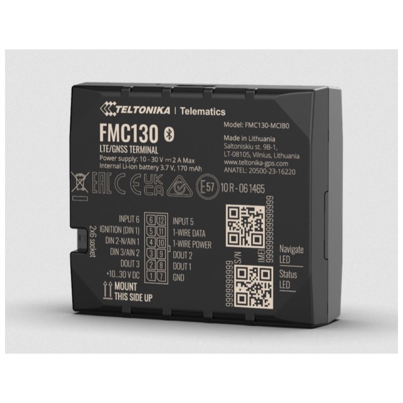 FMC130 Advanced 4G · Teltonika GPS tracker | Trackiber