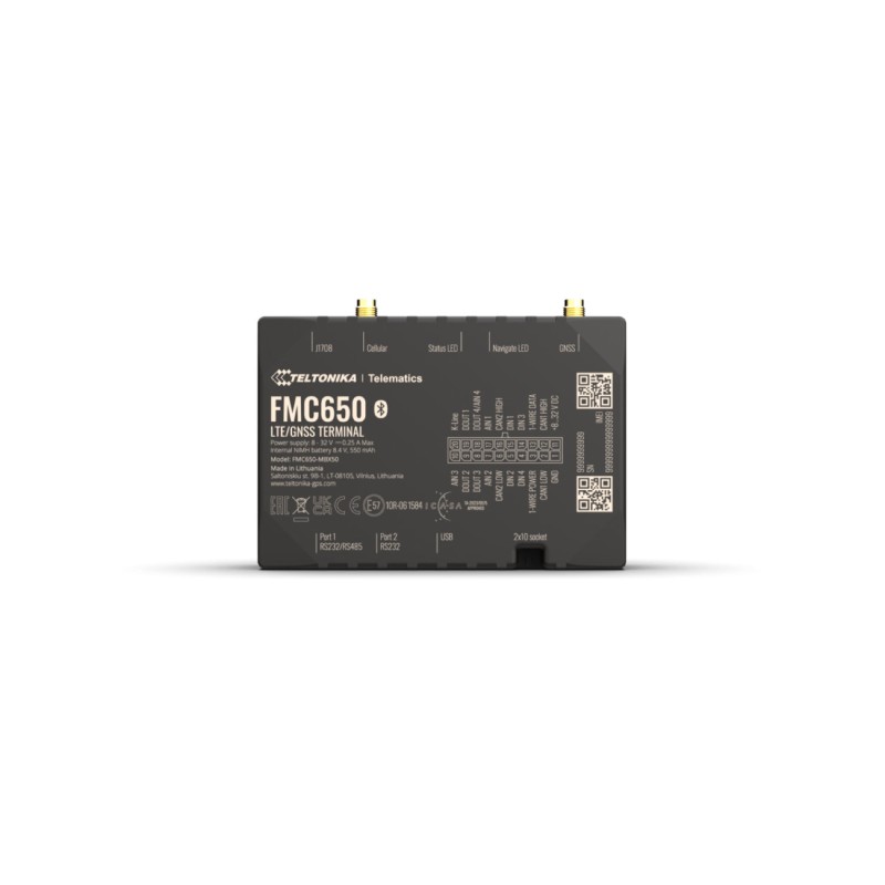 FMC650 4G · Truck GPS tachograph + J1939 | Trackiber