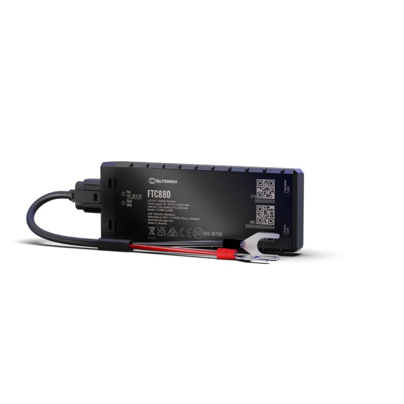FTC880 4G IP69K · slim battery-mounted tracker | Trackiber