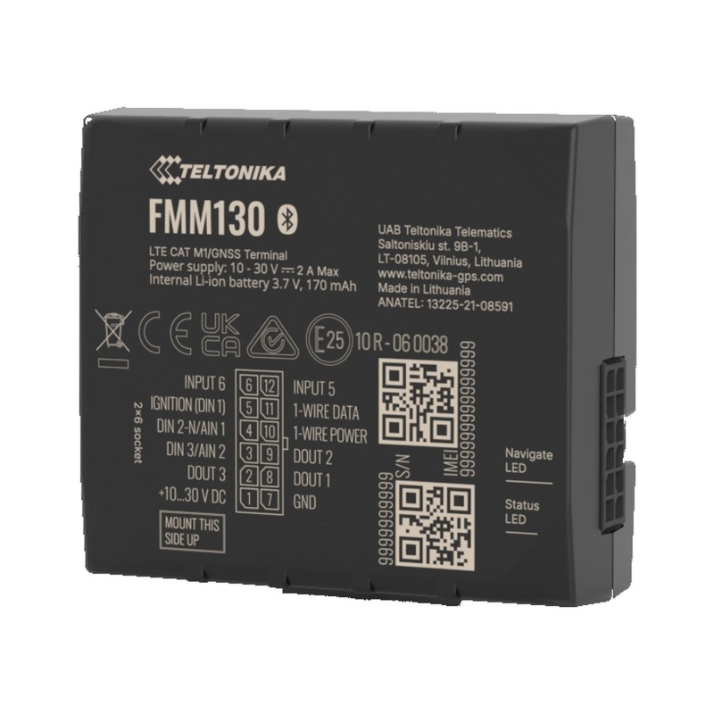 FMM130 Teltonika · Advanced | Trackiber