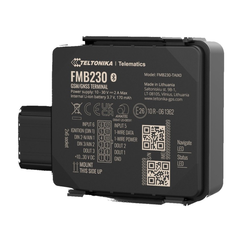 FMB230 Teltonika · Advanced | Trackiber