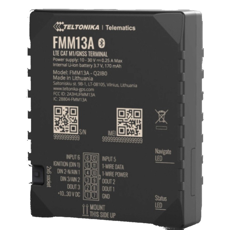 FMM13A Teltonika · Advanced | Trackiber