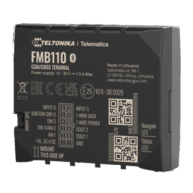FMB110 Teltonika · Advanced | Trackiber