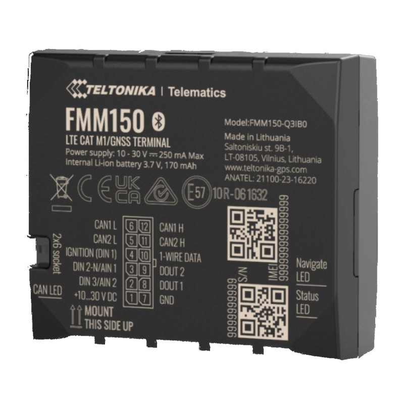 FMM150 Teltonika · CAN Data | Trackiber