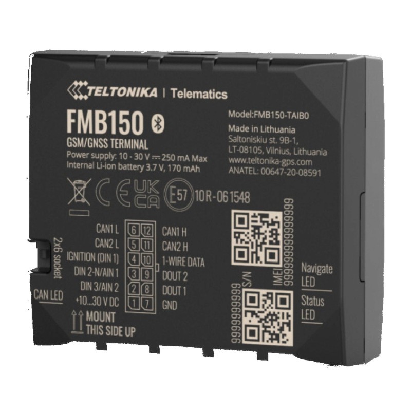 FMB150 Teltonika · CAN Data | Trackiber