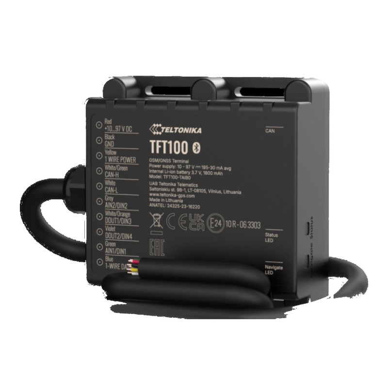 TFT100 Teltonika · E-Mobility | Trackiber