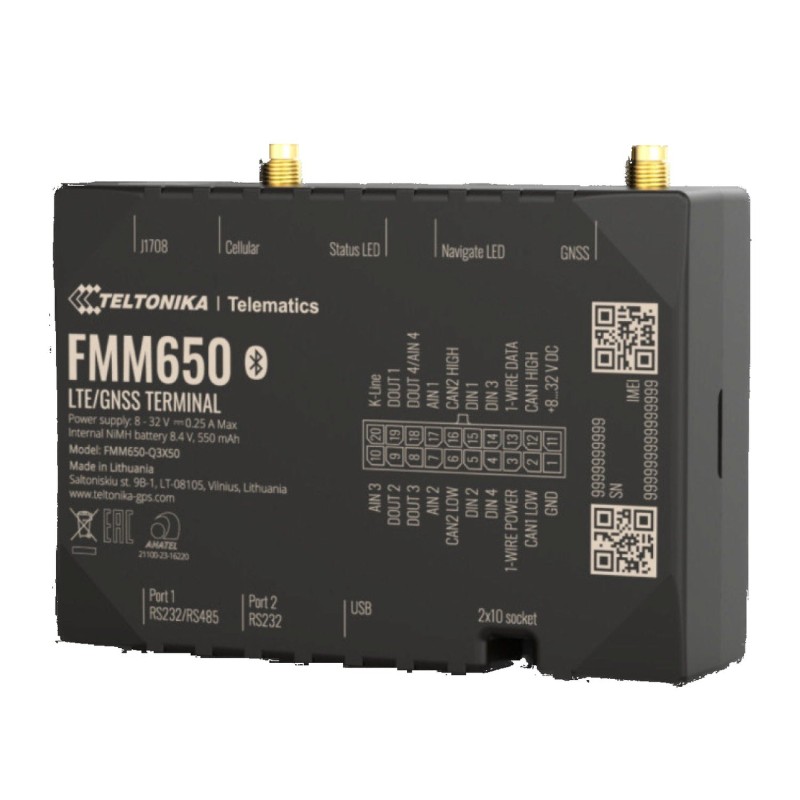 FMM650 Teltonika · Professional | Trackiber