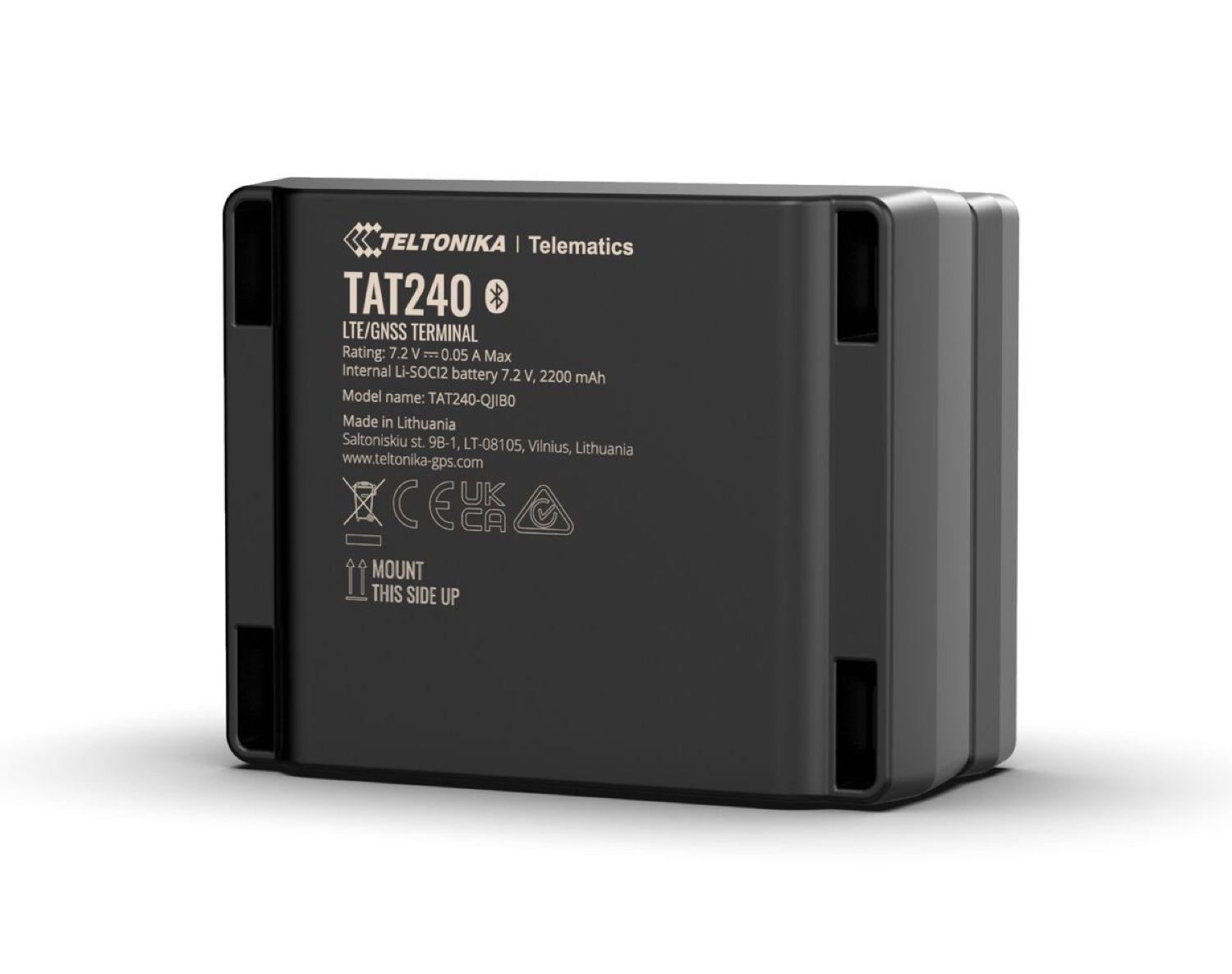 Asset Tracker GPS 4G Teltonika TAT240 IP68 con batería recargable