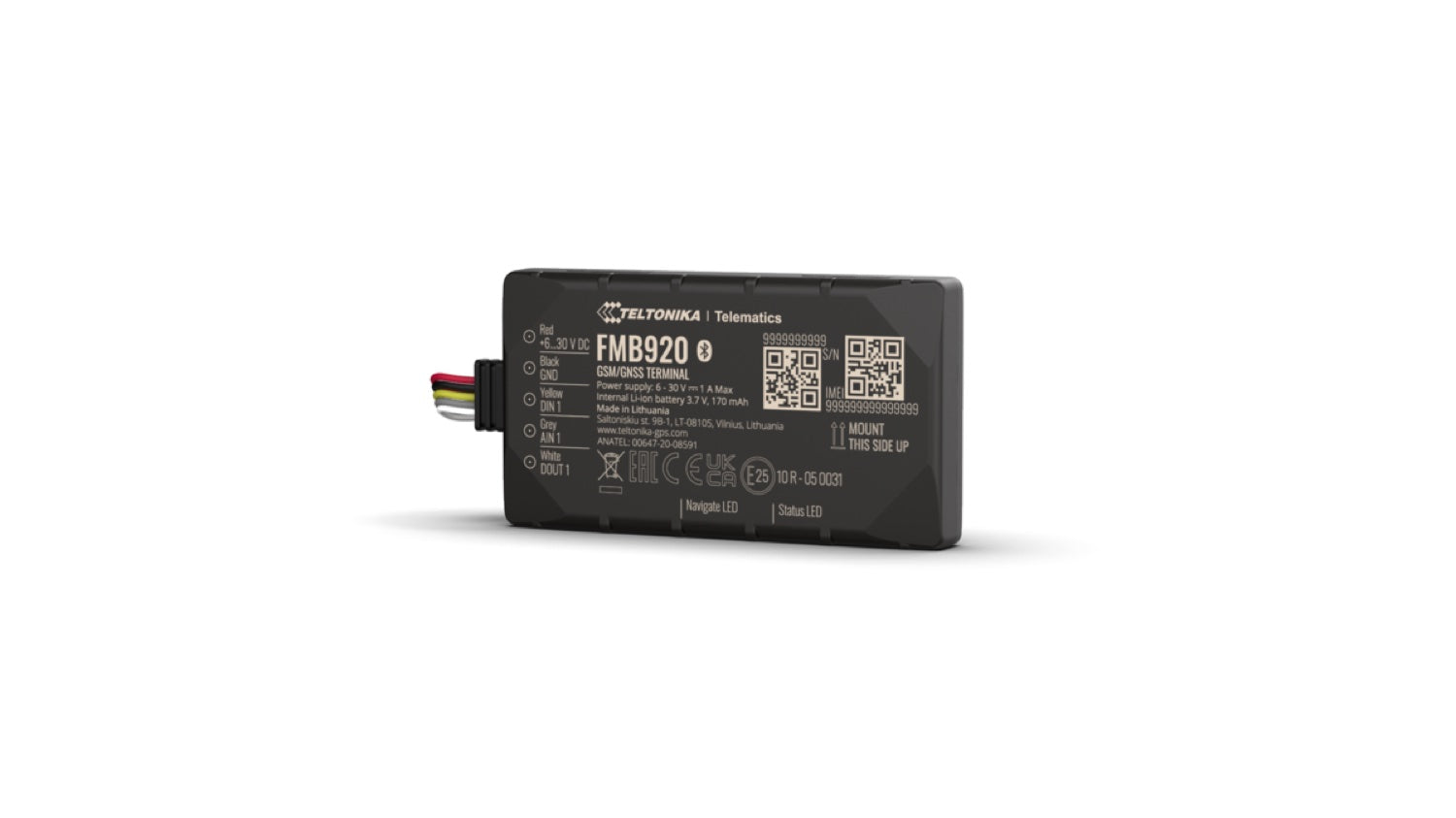Localizador GPS 2G Teltonika FMB920 económico para flotas