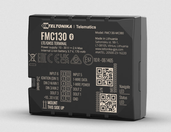 Localizador GPS 4G Teltonika FMC130 para flotas y car-sharing